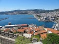 Port in Kavala, Greece Royalty Free Stock Photo