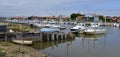 Port of La Teste de Buch in France Royalty Free Stock Photo