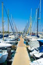 The port of Larnaka
