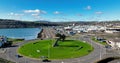 Port Of Larne roundabout and Harbour highway Co Antrim Northern Ireland 02-02-2023