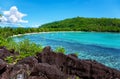 Port Launay Marine Park, Island Mahe, Republic of Seychelles, Africa Royalty Free Stock Photo