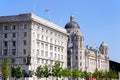Port of Liverpool building and Cunard Building.