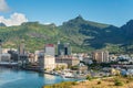 Port Louis cityscape, Mauritius Royalty Free Stock Photo