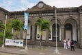 Historical main post office building in Port Louis, Mauritius island. Royalty Free Stock Photo