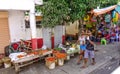 Street market of Port Louis Dowtown