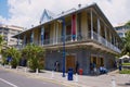 Blue Penny museum building in Port Louis, Mauritius. Royalty Free Stock Photo