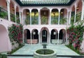 Port Lympne Mansion House, Moroccan Courtyard