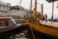 Port of Manaus, Amazon - Brazil. Typical Amazon boats in the port of Manaus Amazonas