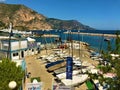 Port and marina in Beaulieu Sur Mer, South of France