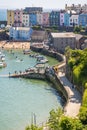 Port and marina in the beautiful little Tenby town