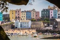 Port and marina in the beautiful little Tenby town