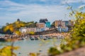 Port and marina in the beautiful little Tenby town