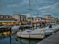 The Port Marseillan in Aude, Languedoc-Roussillon France Royalty Free Stock Photo