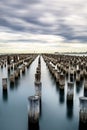 Port Melbourne Royalty Free Stock Photo