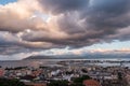 The Port of Messina in Sicily Royalty Free Stock Photo