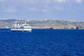 Port of Mgarr on the Gozo island at Malta