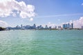 PortMiami With Miami Skyline In The Backdrop