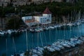 Port miou , Cassis france , showing private boats ,in the calanques national park , provence