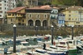 Port Of Mutricu With The Boats Moored Due To The Inclemencies Of Hurricane Hugo And With Its Picturesque Buildings In The Backgrou Royalty Free Stock Photo