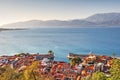 The port of Nafpaktos, Greece Royalty Free Stock Photo