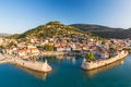 The port of Nafpaktos, Greece Royalty Free Stock Photo