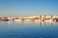 The port of Naousa in Paros, Greece Royalty Free Stock Photo