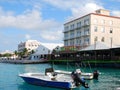 Port of Nassau on the Island of New Providence, Bahamas Royalty Free Stock Photo