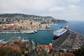 Port of Nice, Promenade des Anglais, sea, sky, harbor, port