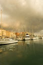 Port of Nice after the storm
