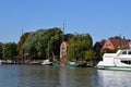 Port in the Old Town of Leer, East Frisia, Lower Saxony