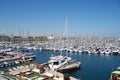 Port Olimpic in Barcelona Royalty Free Stock Photo