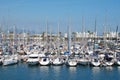 Port Olimpic, Barcelona Royalty Free Stock Photo