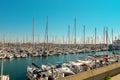 Port Olimpic marina Royalty Free Stock Photo