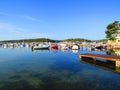 Port in Palit in Rab Arbe Island Croatia