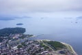 Port of Paraty seen from above, Rio de Janeiro, Brazil