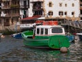 Passages, small motorboat to cross the river tourists 2 Royalty Free Stock Photo