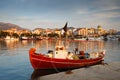 Port in Patras. Royalty Free Stock Photo