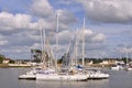 Port of Perros-Guirec in France