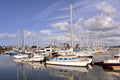 Port of Perros-Guirec in France