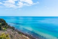 Port Phillip Bay and foreshore in Frankston, Melbourne Royalty Free Stock Photo