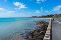 Port Phillip Bay and foreshore in Frankston, Melbourne Royalty Free Stock Photo