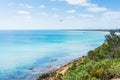 Port Phillip Bay and foreshore in Frankston, Melbourne Royalty Free Stock Photo