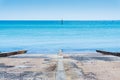 Port Phillip Bay and foreshore in Frankston, Melbourne Royalty Free Stock Photo