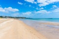 Port Phillip Bay and foreshore in Frankston, Melbourne Royalty Free Stock Photo