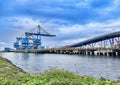 Port PLTU Cilacap Royalty Free Stock Photo