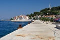 Port of Podgora in Croatia Royalty Free Stock Photo