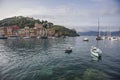 Port Portofino. City landscape. Italy