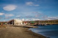 The port of Porvenir, Tierra Del Fuego, Patagonia, Chile Royalty Free Stock Photo