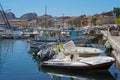 The port, the promenade of Francois Mitterrand and the Best West