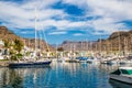 Port In Puerto de Mogan, Gran Canaria, Spain Royalty Free Stock Photo